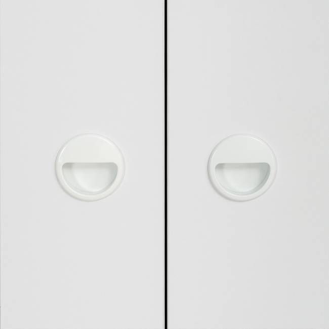 Детская кровать с ящиками и уголок школьника Вуди № 36 цвет белый премиум/дуб крафт золотой/саванна латте