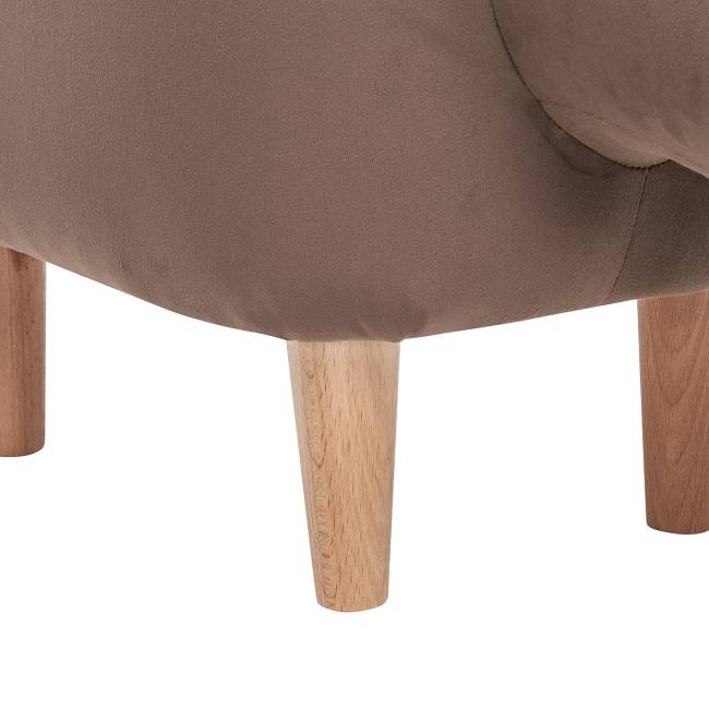 Пуф Leset Бегемотик V23 молочный шоколад Бук