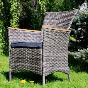 AMELIA кресло серое