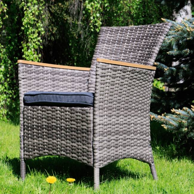 AMELIA кресло серое AMELIA кресло серое