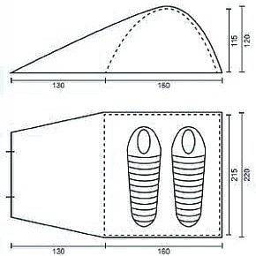 Палатка Campack Tent Forest Explorer 2 Палатка Campack Tent Forest Explorer 2