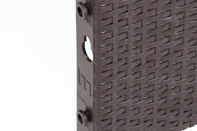 АРИЗОНА / ARIZONA b:rattan, Диван трехместный, венге (3-х местная подушка)