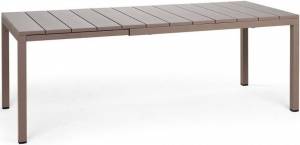 Стол пластиковый раздвижной Rio 140 Extensibile тортора 1400-2100х850х760 мм