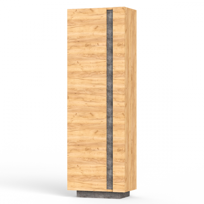 Шкаф комбинированный Арчи 10.05, цвет дуб крафт золотой/камень тёмный, универсальный