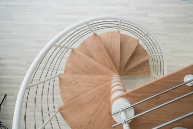 Винтовая лестница Montreal STYLE d160 Белый