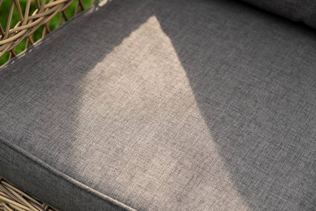 "Гранд Латте" лаунж-зона из искусственного ротанга, цвет соломенный