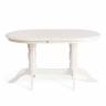Стол обеденный раздвижной Коппола/Coppola бук, МДФ, 140-180х80х77см, айвори вайт Ivory white бук, мдф