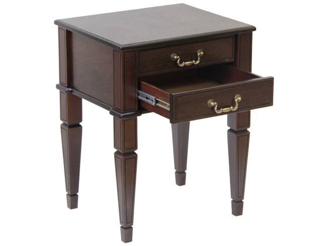 Тумба Васко В 118Н темно-коричневый/патина