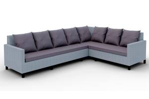 MOKKA БЕЛЛА / BELLA диван угловой, серый