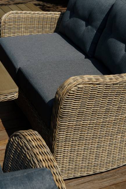 Диван 2-х местный "Венеция", коричневый