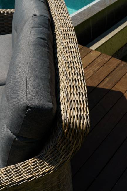 Диван 2-х местный "Венеция", коричневый