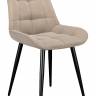 Стул DikLine 206М B03 BEIGE, ножки черные Стул DikLine 206М B03 BEIGE, ножки черные