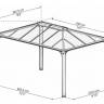 Беседка MARTINIQUE 4300 GARDEN GAZEBO