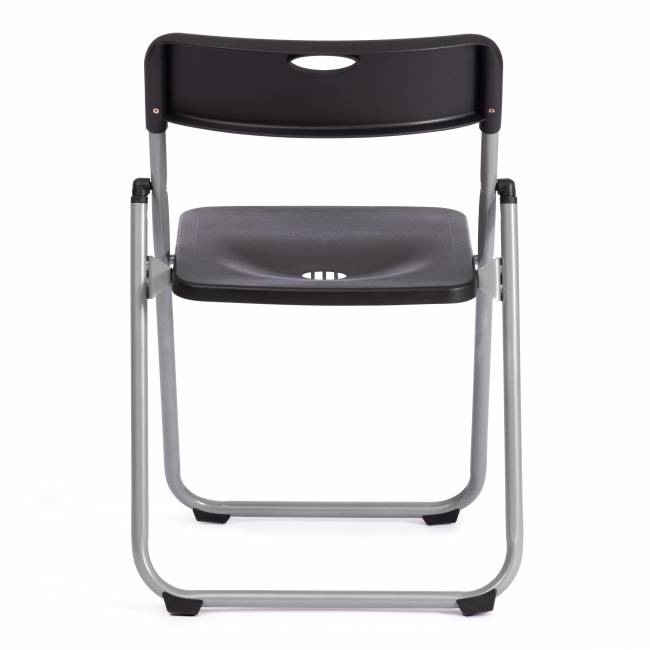 Стул складной Фолдер/Folder (мод.3017H)/1 шт. в упаковке каркас: металл, сиденье/спинка: пластик, 49х46.5х73.5см, черный/серый черный, серый каркас: металл, сиденье/спинка: пластик