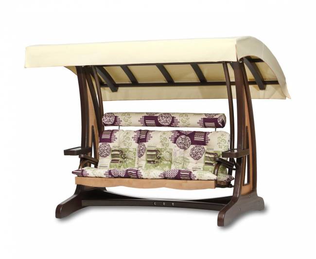 Качели садовые "Валенсия II" Премиум (лиственница)