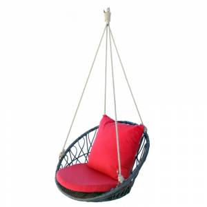 Кресло подвесное Майорка 910, коричневый, красный