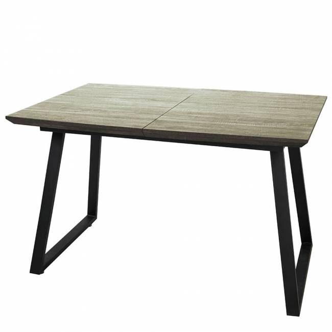 Стол Stockholm раскладной 120-160х80х75см, серый дуб