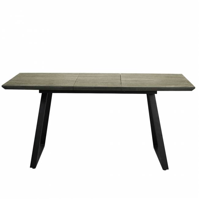 Стол Stockholm раскладной 120-160х80х75см, серый дуб
