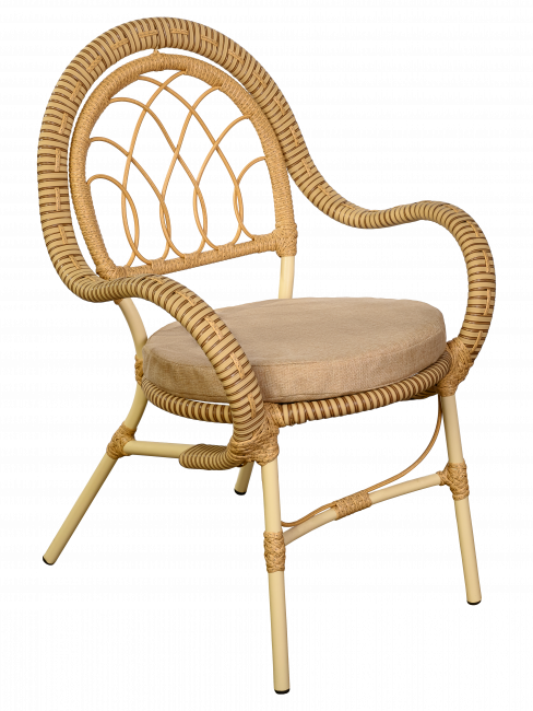 Стул Java (Ява) искусственного, слоновая кость