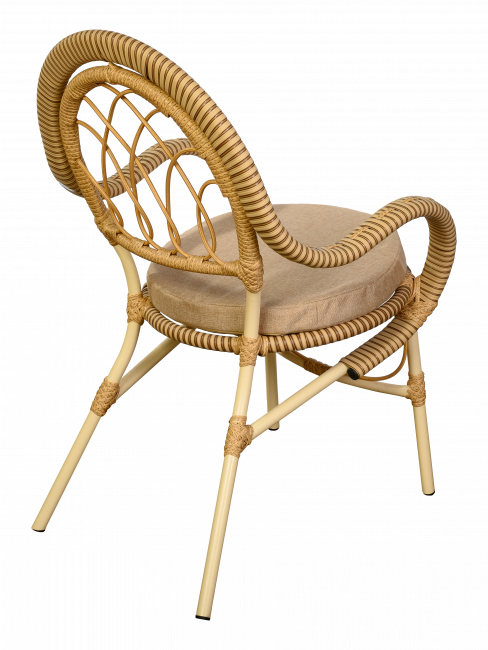 Стул Java (Ява) искусственного, слоновая кость