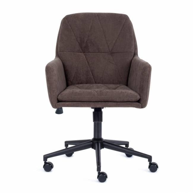 Кресло Гарда/Garda флок , коричневый, 6 коричневый флок Кресло Гарда/Garda флок , коричневый, 6 коричневый флок