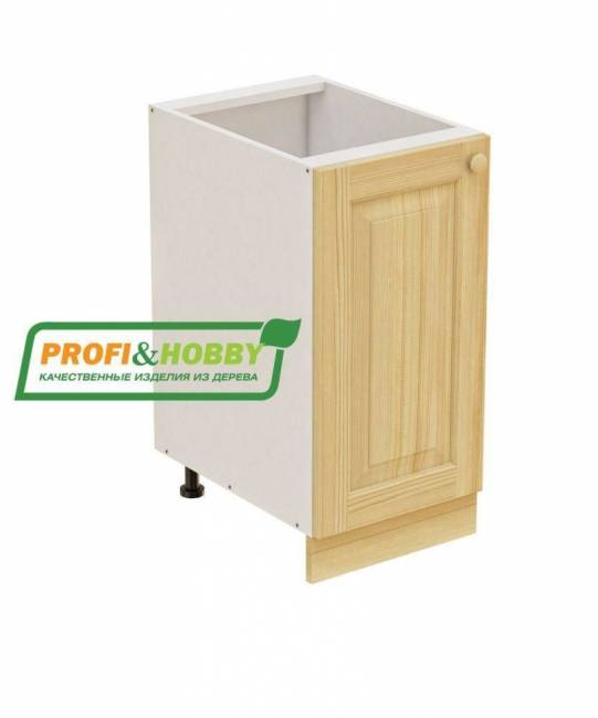 Тумба 400х530х720 + фасад сосна без покраски