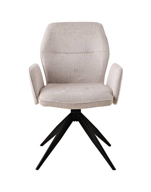 Стул обеденный Helm рогожка бежевый