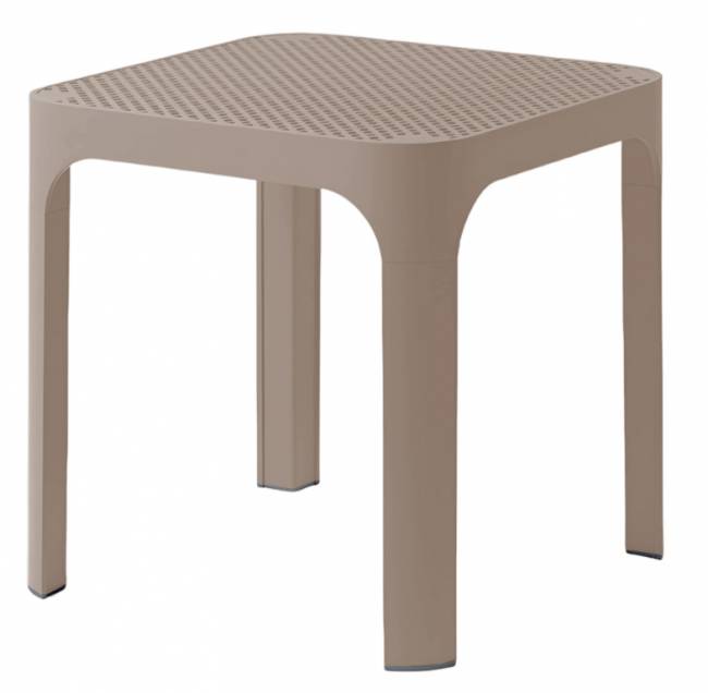 Столик пластиковый журнальный Net Table 40 тортора 400х400х400 мм