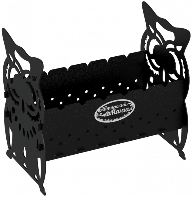 Мангал разборный "Совы", сталь AISI304, 3мм Мангал разборный "Совы", сталь AISI304, 3мм