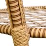 Комплект из искусственного ротанга Java (Ява)-6 (цвет: слоновая кость)
