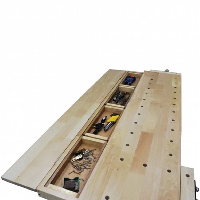 Верстак деревянный Профессиональный дуб