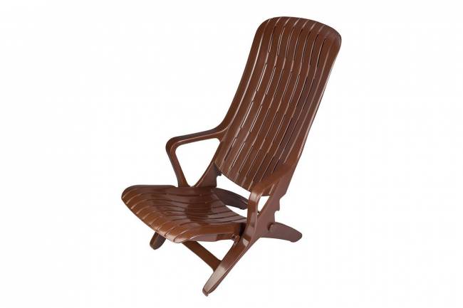 Шезлонг N1, цвет: шоколадный