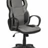 Кресло офисное «Scooter» (Черная+серая искусств. кожа)