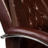 Офисное кресло для руководителей DOBRIN MILLARD, коричневый