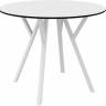 Стол пластиковый Max Table Ø90 белый Ø900х740 мм Стол пластиковый Max Table Ø90 белый Ø900х740 мм