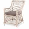 "Латте" плетеное кресло из искусственного ротанга, цвет бежевый