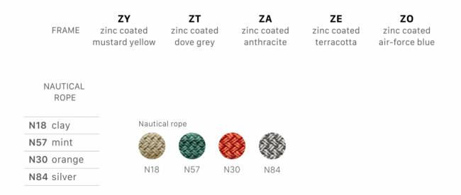 Качели плетеные Lisa Swing антрацит, ментоловый 730х650х1750 мм