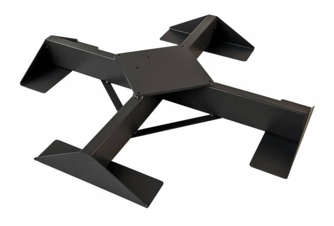 Зонт профессиональный двухкупольный 2.9х6.3 м Galaxia Dual T Timber имитация ироко, слоновая кость 2900х6300 мм