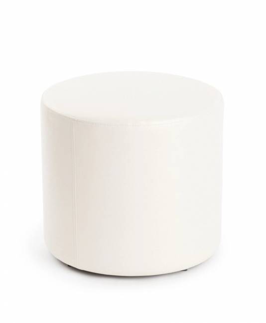 Пуф ПФ-5 (круглый) белый