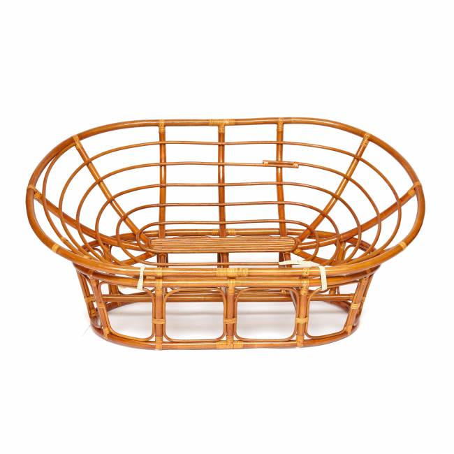 Диван Мамасан/Mamasan (23/02 W) /без подушки/ 169х102х80см, коньячный коричневый