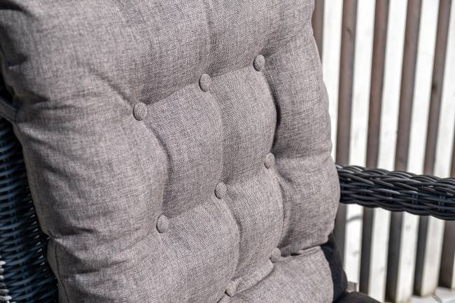 "Толедо" лаунж-зона из искусственного ротанга, цвет графит "Толедо" лаунж-зона из искусственного ротанга, цвет графит