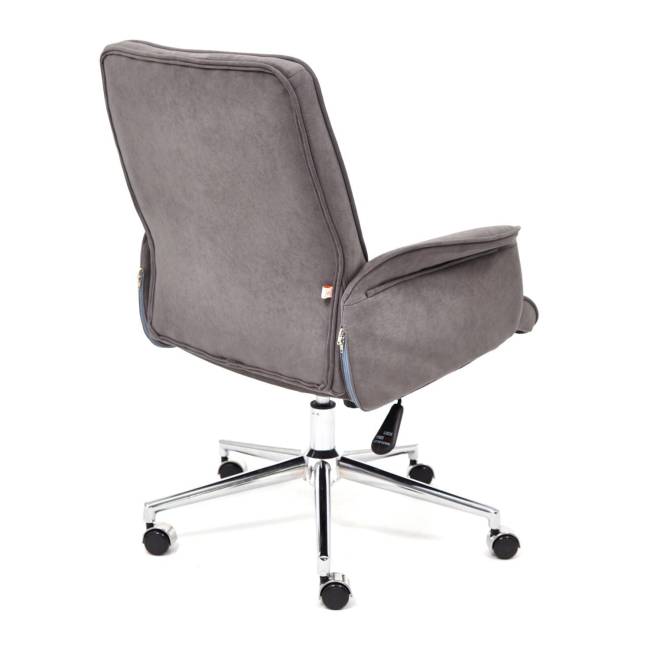 Кресло Йорк/York флок , серый, 29 серый флок