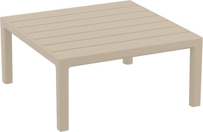 Комплект пластиковой мебели Portofino Lounge Corner бежевый, темно-серый