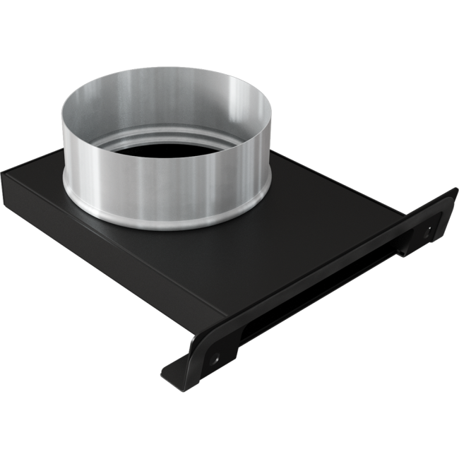 Допуск воздуха в топку с патрубком (100мм)