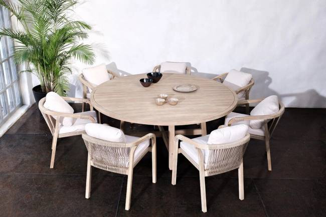 Обеденная группа RIMINI M круглый стол