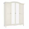 Шкаф Малонн Ави 4-х створчатый Белый