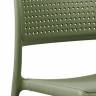 Стул пластиковый Bora Bistrot агава 490х540х830 мм Стул пластиковый Bora Bistrot агава 490х540х830 мм