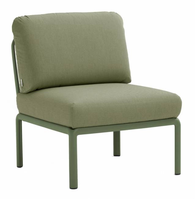 Модуль центральный пластиковый с подушками Komodo Elemento Centrale агава, джунгли 700х780х900 мм Модуль центральный пластиковый с подушками Komodo Elemento Centrale агава, джунгли 700х780х900 мм