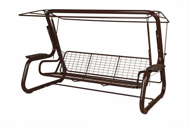 Садовые качели Нирвана 76 PREMIUM бордо