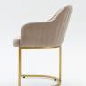 Стул Amely Beige / Gold